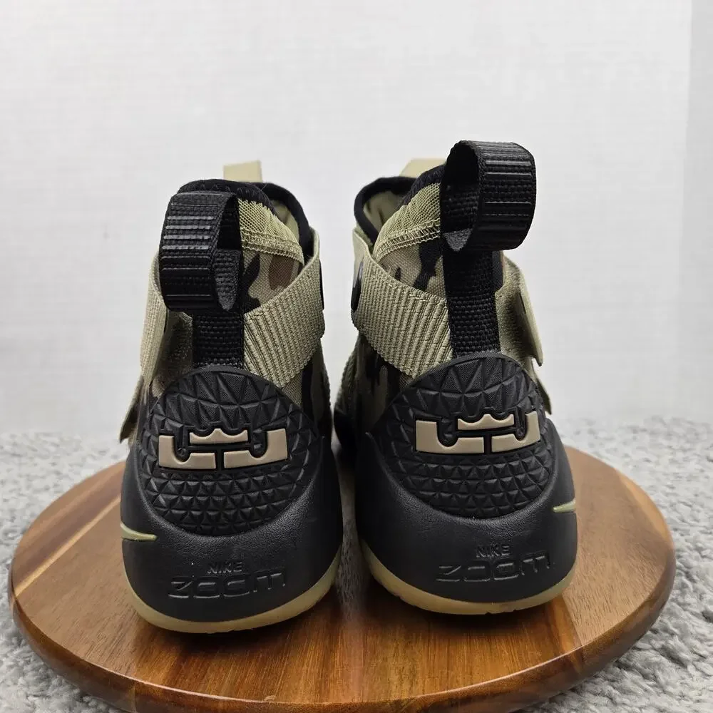 Nike Mens 13 Lebron Zoom Solider 11 Camo High Top Athletic Gym Basketball Shoe